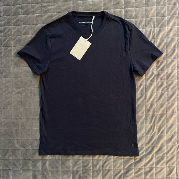 NWT EVERLANE The Organic Cotton Crew S - Picture 3 of 3